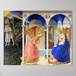 Poster ANUNCIAÇÃO DE Fra Beato Angelico