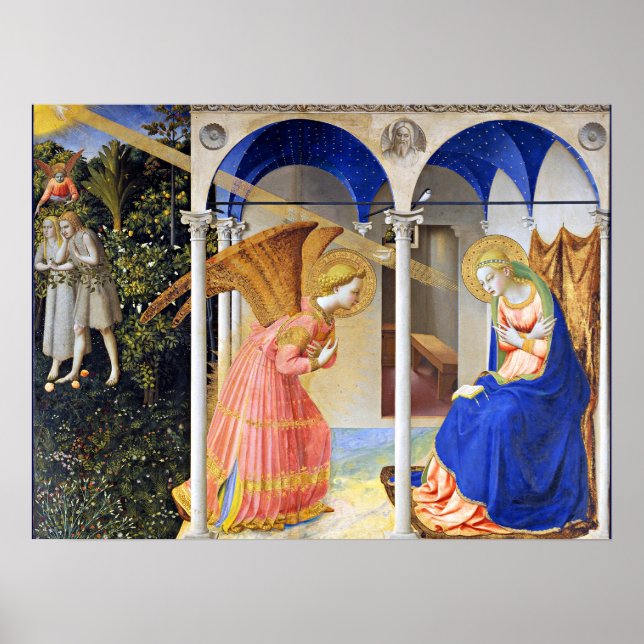 Poster ANUNCIAÇÃO DE Fra Beato Angelico (Frente)