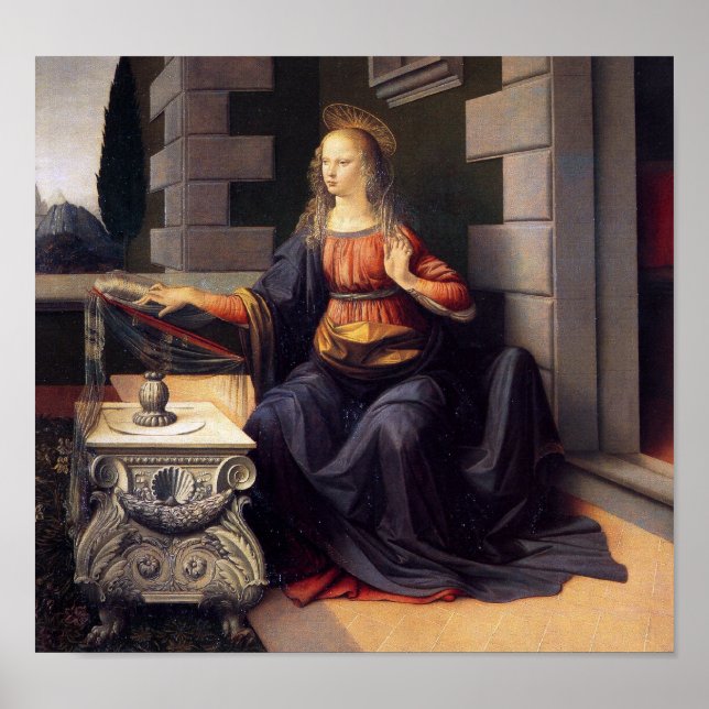 Póster Anunciação - Virgem (Frente)