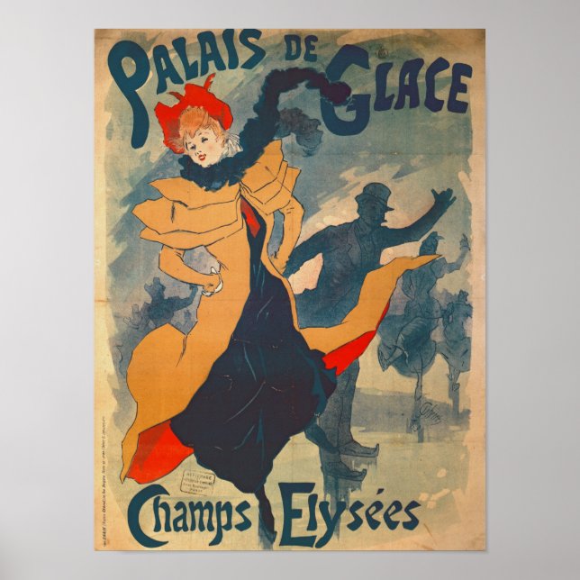 Poster anunciando o Palais de Glace (Frente)