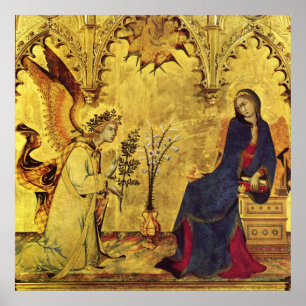 Poster Anunciante Angel e Madonna