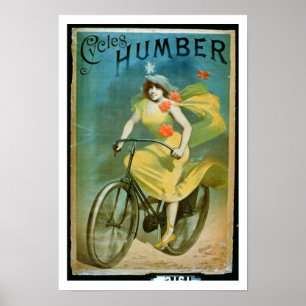 Póster Anunciar para "Humber dá um ciclo" (o litho da