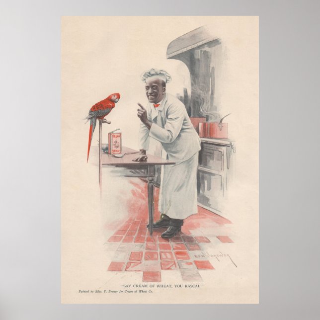 Poster Anúncio Cereal 1921 (Frente)