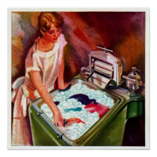 Póster Anúncio da revista de sonho da dona de casa