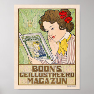 Poster Anúncio da revista Vintage por Caspel