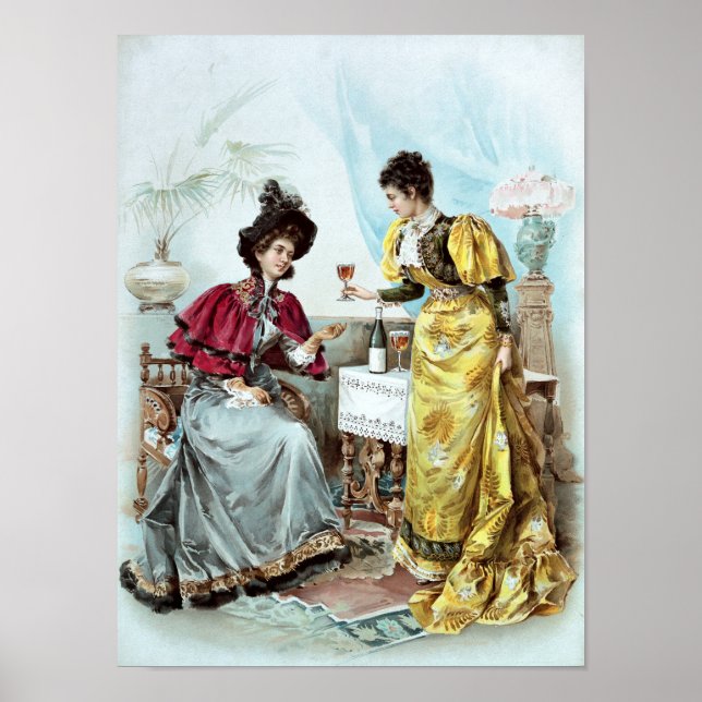 Poster Anúncio de bebidas visuais (Frente)