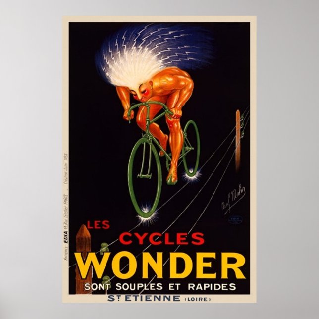Poster Anúncio de Ciclo Vintage de Paul Mohr (Frente)