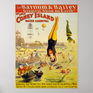 Poster Anúncio De Circo Vintage