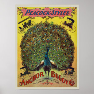 Poster Anúncio de compra Vintage