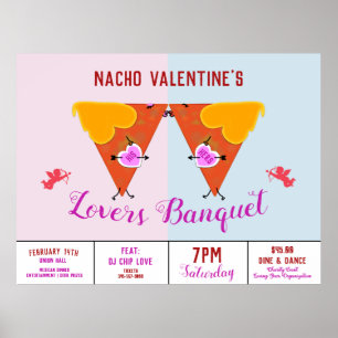 Poster Anúncio de evento do Namorados Nacho