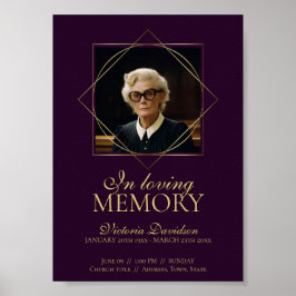 Poster Anúncio de Funeral Digital Pós Deep Purple