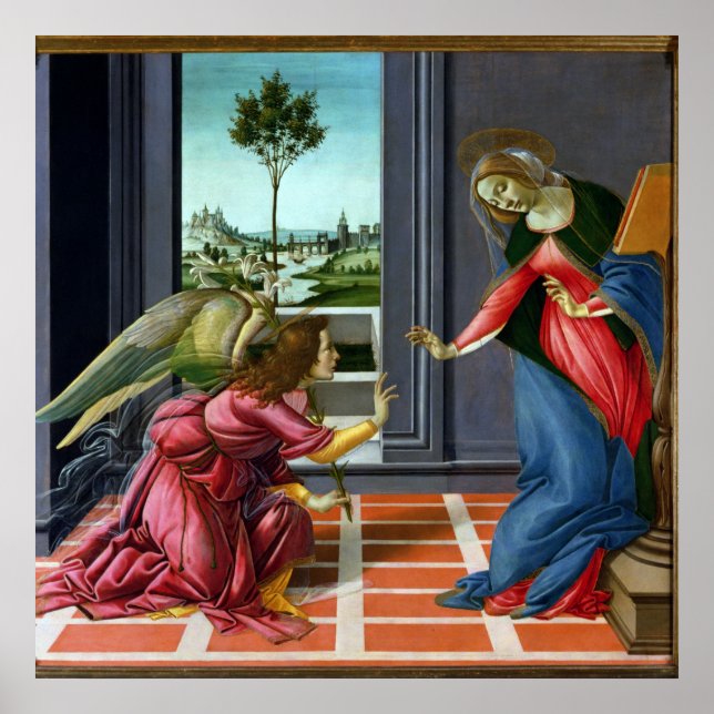 Póster Anúncio de Sandro Botticelli (Frente)