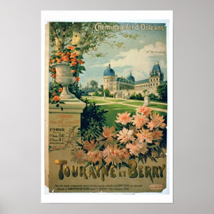 Póster Anúncio de "Touraine Et Berry", de Orleans