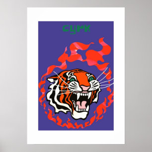 Poster Anúncio em Cyrk Circus 1970