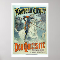 Anúncio para "Don Quixote, Novo Circo", Cavalo