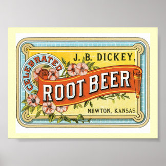 Póster Anúncio Vintage