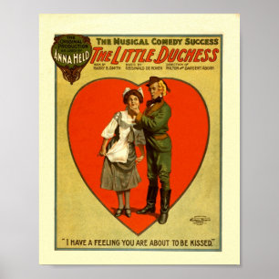 Poster Anúncio Vintage Comedy Show
