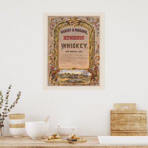 Poster Anúncio Vintage Para Gilbert & Parsons Hygiene Whi