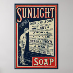 Poster Anúncio Vintage Soap