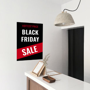 Poster Anúncios de promoção de descontos comerciais da Bl