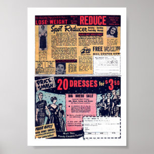 Poster Anúncios Vintage