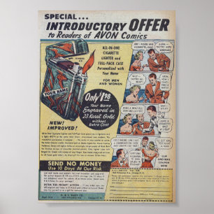 Poster Anúncios Vintage