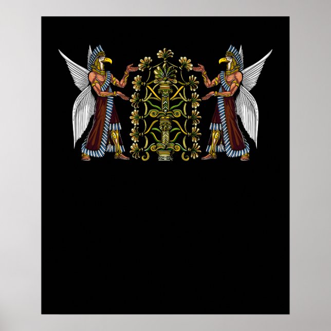 Poster Anunnaki Aliens Deuses Sumerianos Antigos (Frente)