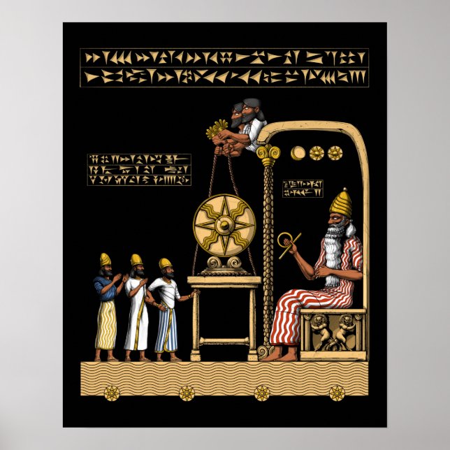 Poster Anunnaki Gods (Frente)
