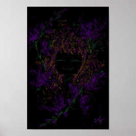 Poster Anya Forger (versão escura)
