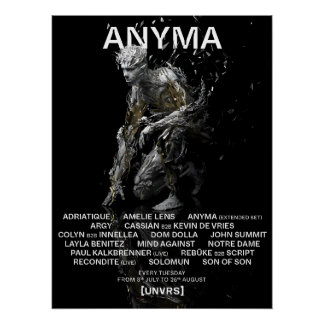 Póster Anyma - [UNVRS] Poster