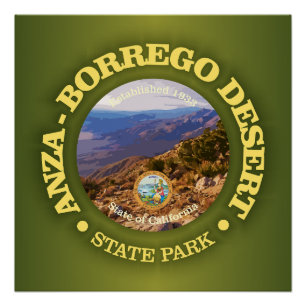 Póster Anza-Borrego Desert SP