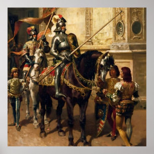 Poster Ao Joust por Cesare Detti