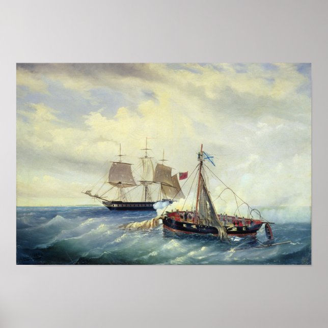 Póster Ao largo da costa da ilha Nargen (Frente)