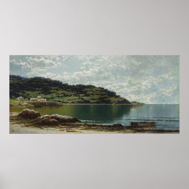 Póster Ao longo da costa do Maine (Frente)