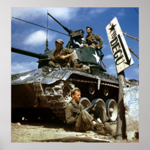 Póster Ao longo da parte dianteira de Naktong