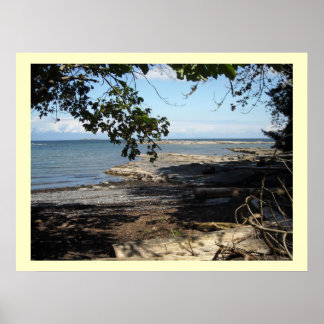 Poster Ao longo do Oceano