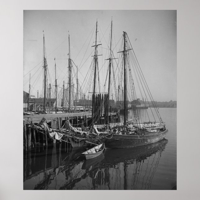 Poster Ao longo dos cais (Frente)