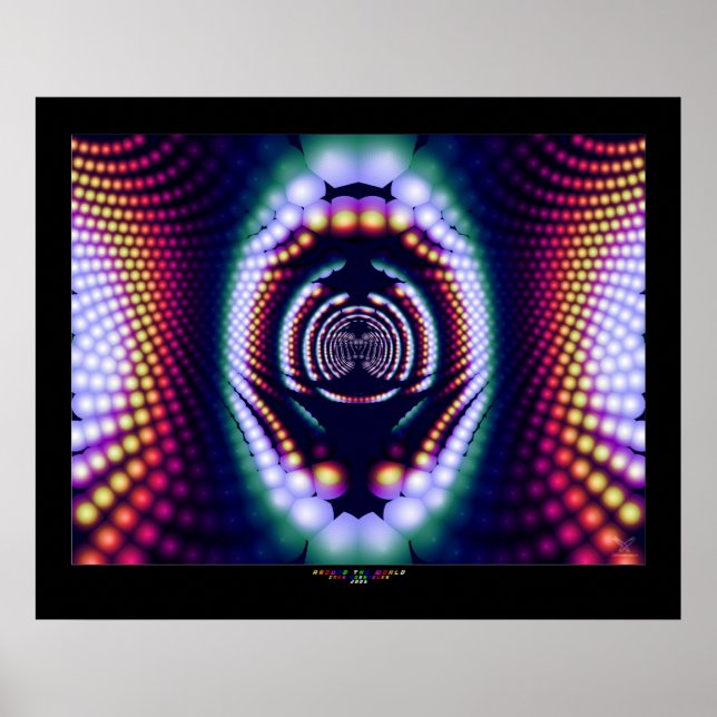 Póster Ao redor do mundo (Frente)