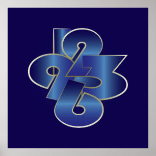 Póster ao redor do relógio