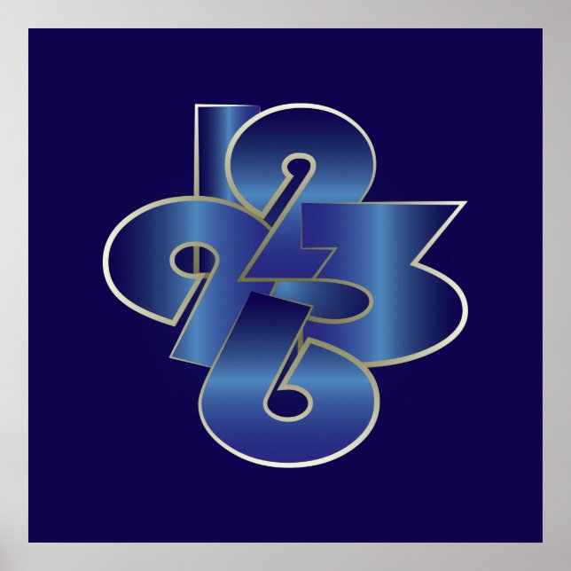 Póster ao redor do relógio (Frente)