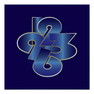 Póster ao redor do relógio