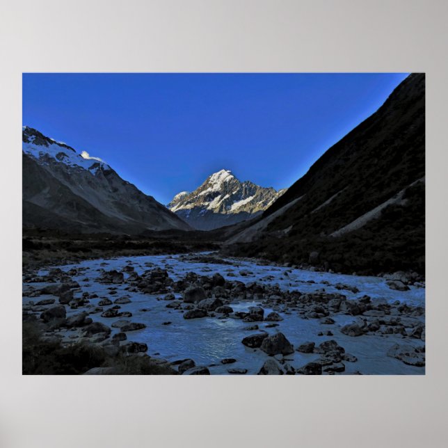 Poster Aoraki e o Vale (Frente)
