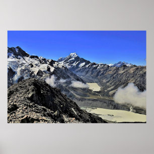 Poster Aoraki/Monte Cook