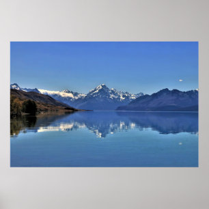 Poster Aoraki no lago Pukaki