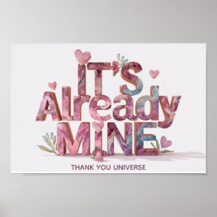 Poster *~* AP85 Lei de Atração de Corações de Manifestaçã