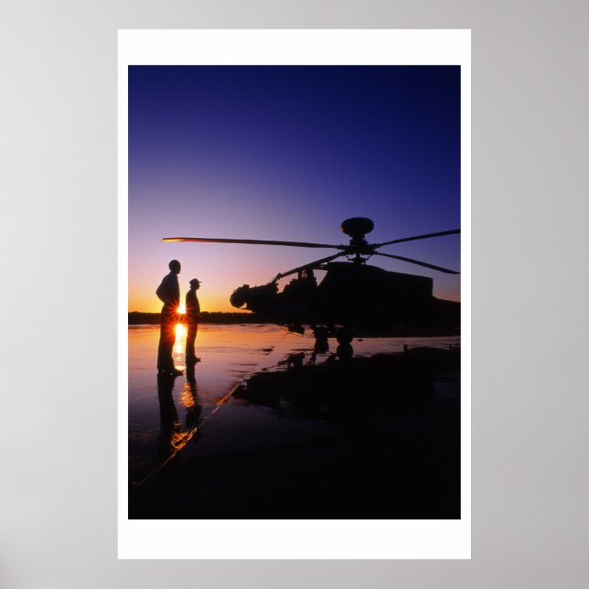 Póster Apache Longbow (Frente)