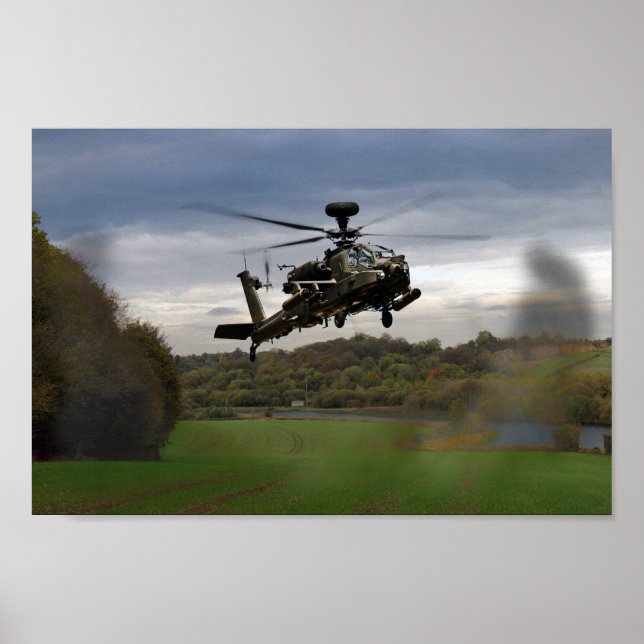 Poster Apache No Campo (Frente)