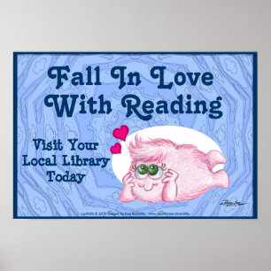 Poster Apaixonar-Se Pela Leitura