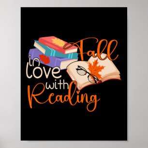 Poster Apaixonar-Se Pela Leitura Da Queda Deixa O Obrigad