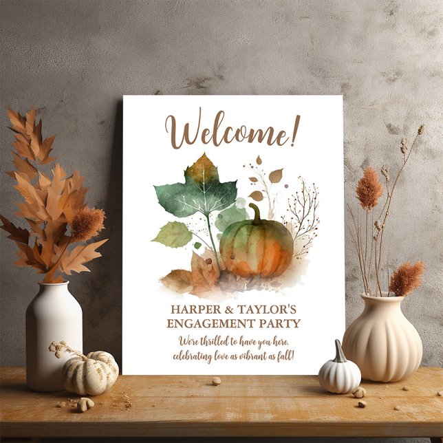 Poster Apaixonar-Se Pumpkin Russo (Fall in love with our fall pumpkin collection)